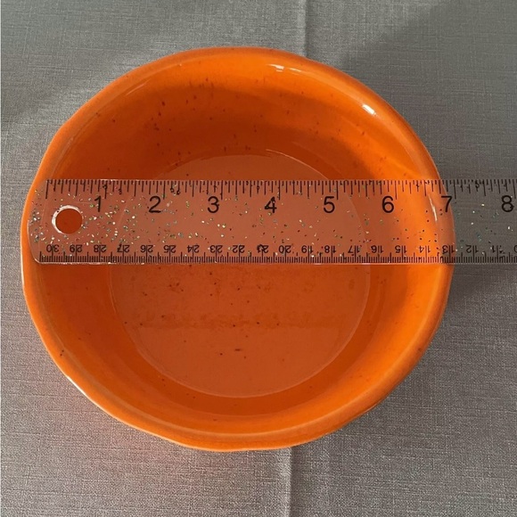 California USA Pottery Casserole Dish #907- Orange - Picture 9 of 12